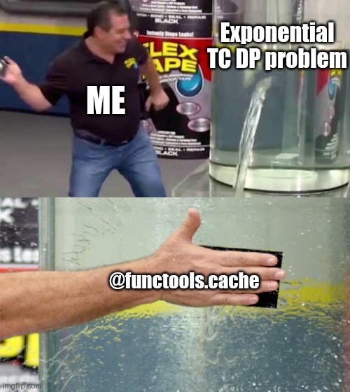 functools.cache meme